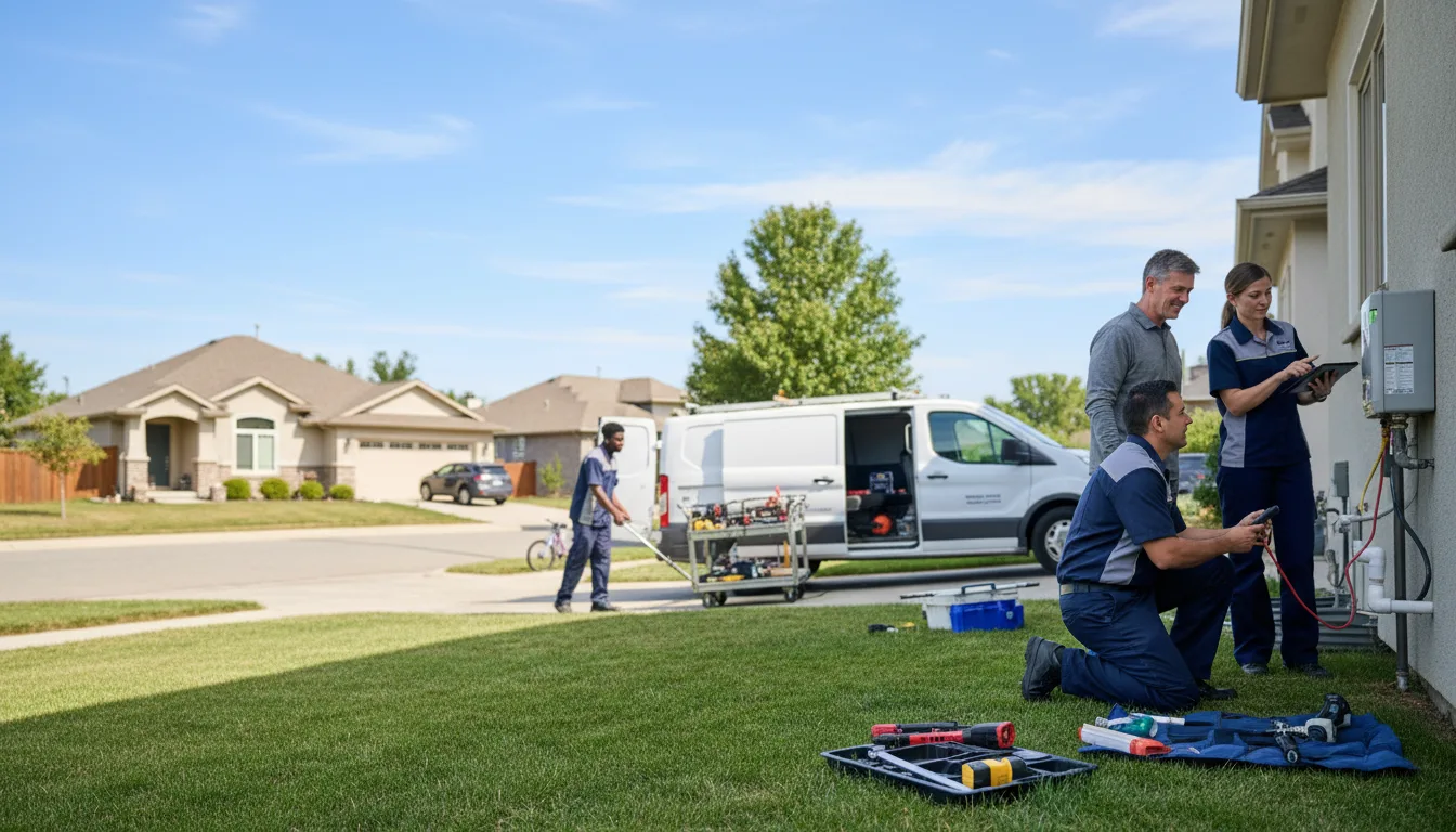 Tankless water heater service in Ridgecrest, NC